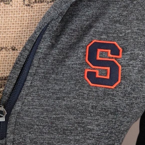 Syracuse University SU ladies half zip hoodie pullover - size Small - Picture 3 of 9